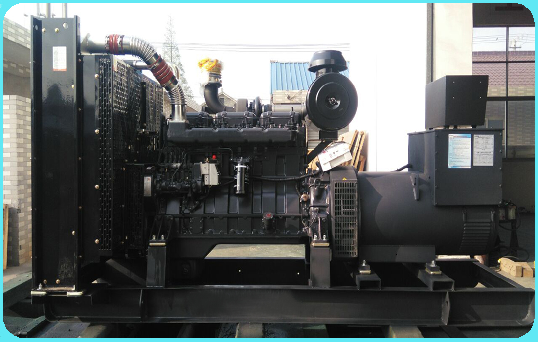 云南云縣客戶成功訂購一臺上柴系列柴油發電機組主用功率305kw,已經調試完成，準備發貨